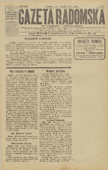 Gazeta Radomska, 1916, R. 31, nr 256