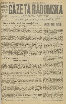 Gazeta Radomska, 1916, R. 31, nr 220