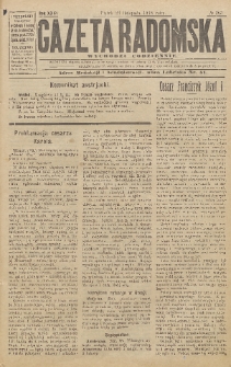 Gazeta Radomska, 1916, R. 31, nr 263