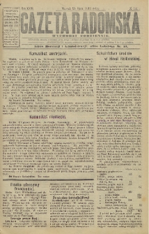 Gazeta Radomska, 1916, R. 31, nr 161