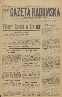 Gazeta Radomska, 1916, R. 31, nr 276