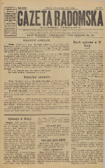 Gazeta Radomska, 1916, R. 31, nr 277