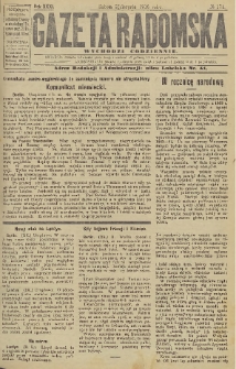 Gazeta Radomska, 1916, R. 31, nr 171
