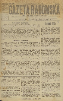 Gazeta Radomska, 1916, R. 31, nr 172