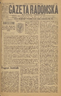 Gazeta Radomska, 1916, R. 31, nr 232