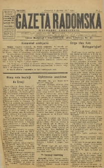 Gazeta Radomska, 1917, R. 32, nr 2