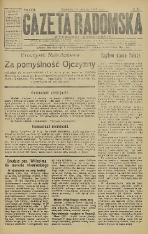 Gazeta Radomska, 1917, R. 32, nr 10