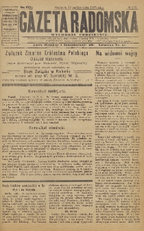 Gazeta Radomska, 1916, R. 31, nr 236