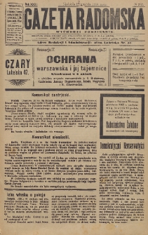 Gazeta Radomska, 1916, R. 31, nr 282