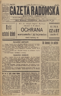 Gazeta Radomska, 1916, R. 31, nr 284