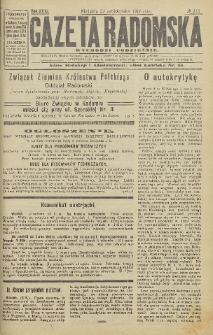 Gazeta Radomska, 1916, R. 31, nr 242