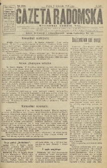 Gazeta Radomska, 1916, R. 31, nr 245