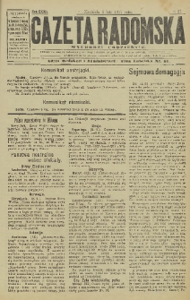 Gazeta Radomska, 1917, R. 32, nr 27