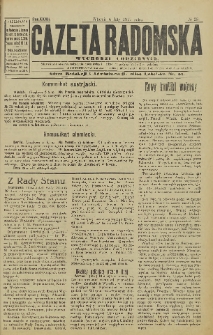 Gazeta Radomska, 1917, R. 32, nr 28