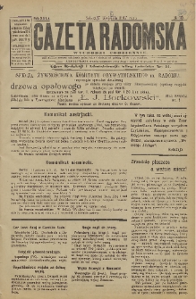 Gazeta Radomska, 1917, R. 32, nr 70