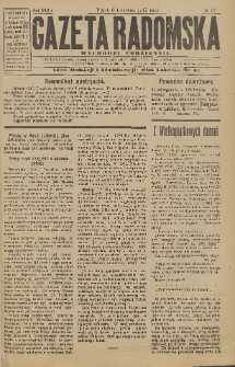 Gazeta Radomska, 1917, R. 32, nr 79