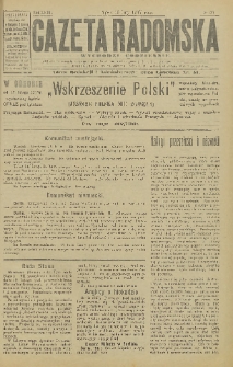 Gazeta Radomska, 1917, R. 32, nr 37