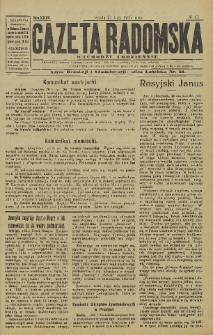 Gazeta Radomska, 1917, R. 32, nr 41