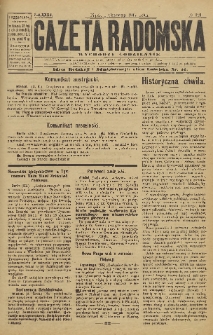 Gazeta Radomska, 1917, R. 32, nr 121