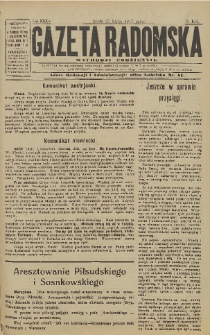 Gazeta Radomska, 1917, R. 32, nr 164