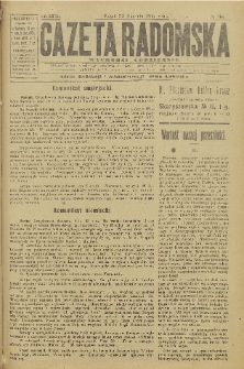 Gazeta Radomska, 1917, R. 32, nr 188