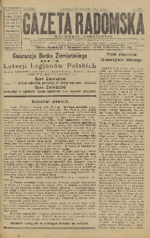 Gazeta Radomska, 1917, R. 32, nr 193