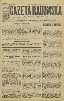 Gazeta Radomska, 1917, R. 32, nr 127
