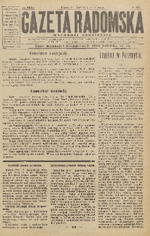 Gazeta Radomska, 1917, R. 32, nr 205