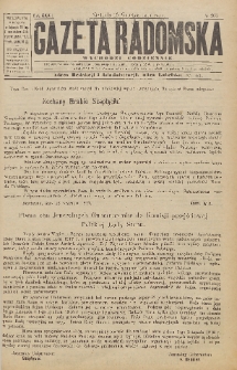 Gazeta Radomska, 1917, R. 32, nr 207