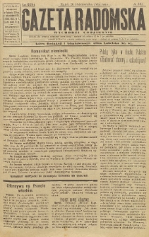 Gazeta Radomska, 1917, R. 32, nr 240