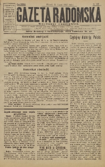 Gazeta Radomska, 1917, R. 32, nr 169