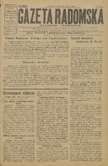 Gazeta Radomska, 1917, R. 32, nr 173