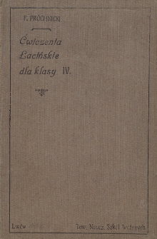 Ćwiczenia łacińskie dla klasy czwartej