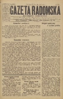 Gazeta Radomska, 1917, R. 32, nr 184