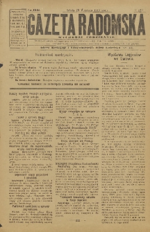 Gazeta Radomska, 1917, R. 32, nr 218