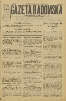 Gazeta Radomska, 1917, R. 32, nr 225