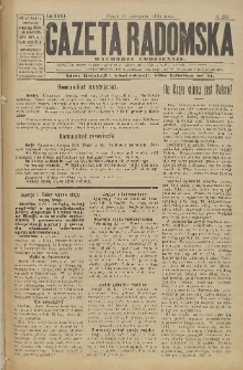Gazeta Radomska, 1917, R. 32, nr 256