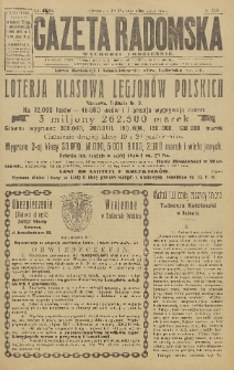 Gazeta Radomska, 1917, R. 32, nr 233