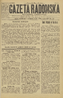 Gazeta Radomska, 1917, R. 32, nr 113
