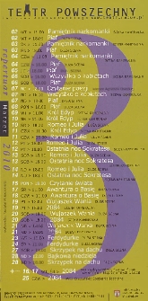 Teatr w Radomiu : program marzec - kwiecień 2010