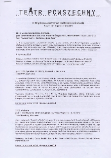 XI Międzynarodowy Festiwal Gombrowiczowski