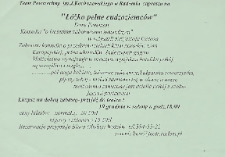 [Ulotka „Łóżko pełne cudzoziemców” ] / Teatr Powszechny im. Jana Kochanowskiego w Radomiu
