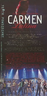 [Ulotka „Carmen Latina” ; „Królowe Brytanii”] / Teatr Powszechny im. Jana Kochanowskiego w Radomiu