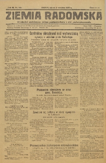 Ziemia Radomska, 1930, R. 3, nr 103