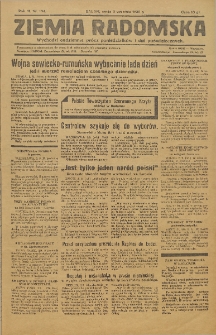 Ziemia Radomska, 1930, R. 3, nr 104