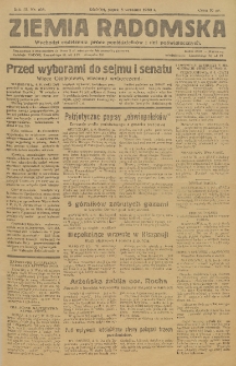 Ziemia Radomska, 1930, R. 3, nr 106