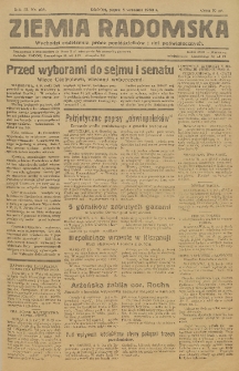 Ziemia Radomska, 1930, R. 3, nr 106