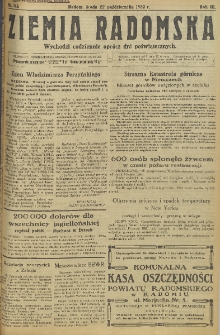 Ziemia Radomska, 1930, R. 3, nr 146