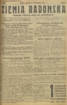 Ziemia Radomska, 1930, R. 3, nr 148