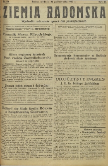 Ziemia Radomska, 1930, R. 3, nr 150